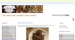 Desktop Screenshot of cooking-wonders.com